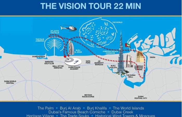 Helicopter Vision Tour in Dubai